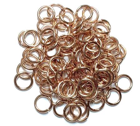 (image for) Copper Jumpring 14ga 8.0mm ID