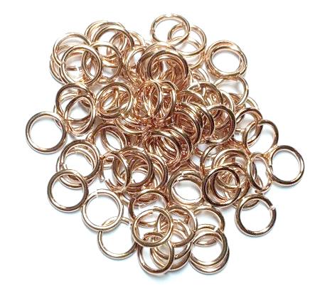 (image for) Copper Jumpring 16ga 7.0mm ID