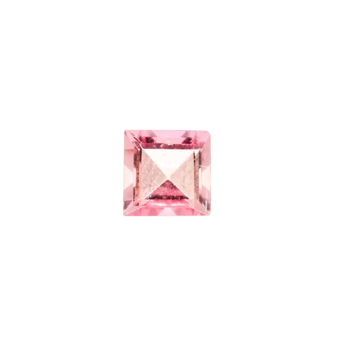 (image for) Tourmaline 4.5mm Square Pink