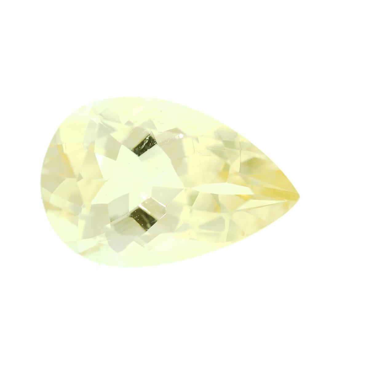(image for) Citrine 15x10mm Pear