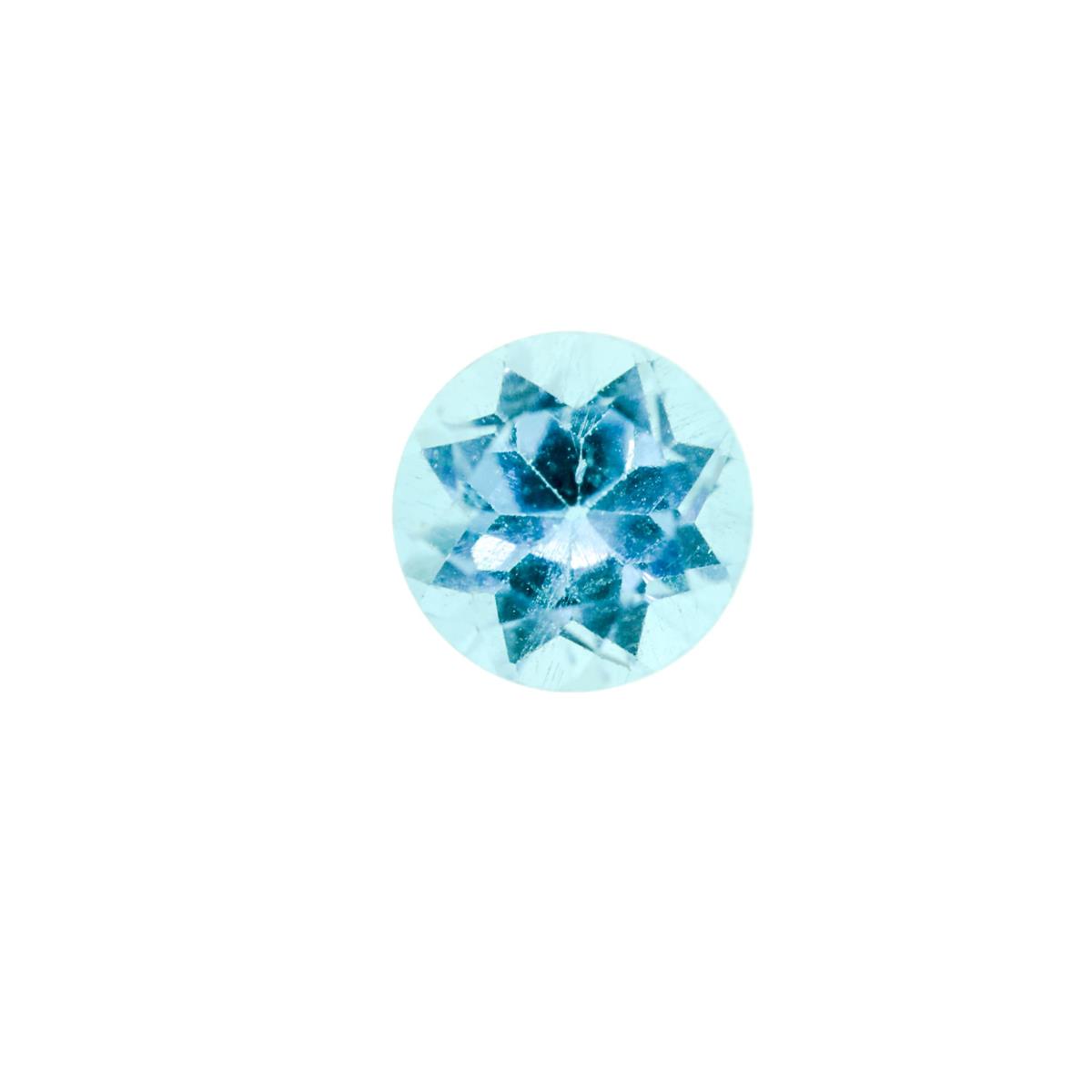 (image for) Topaz 6mm Round Swiss Blue