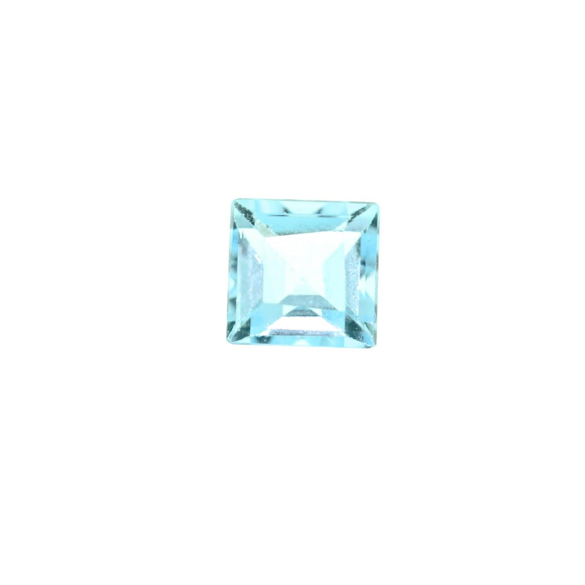 (image for) Topaz 5mm Square Swiss Blue
