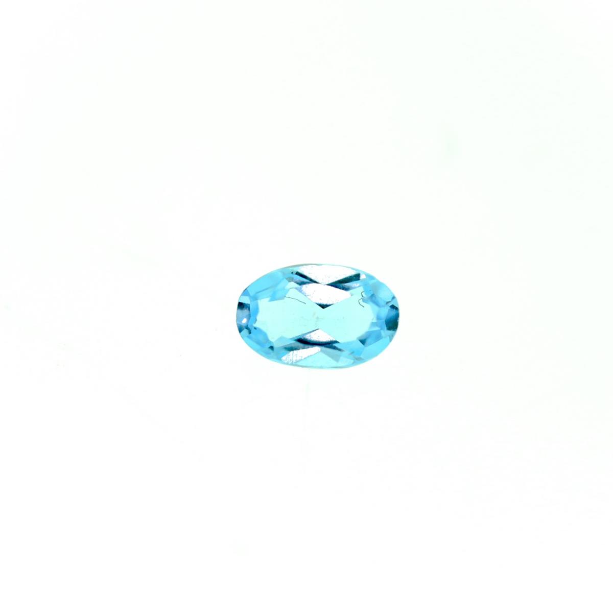 (image for) Topaz 5x3mm Oval Swiss Blue