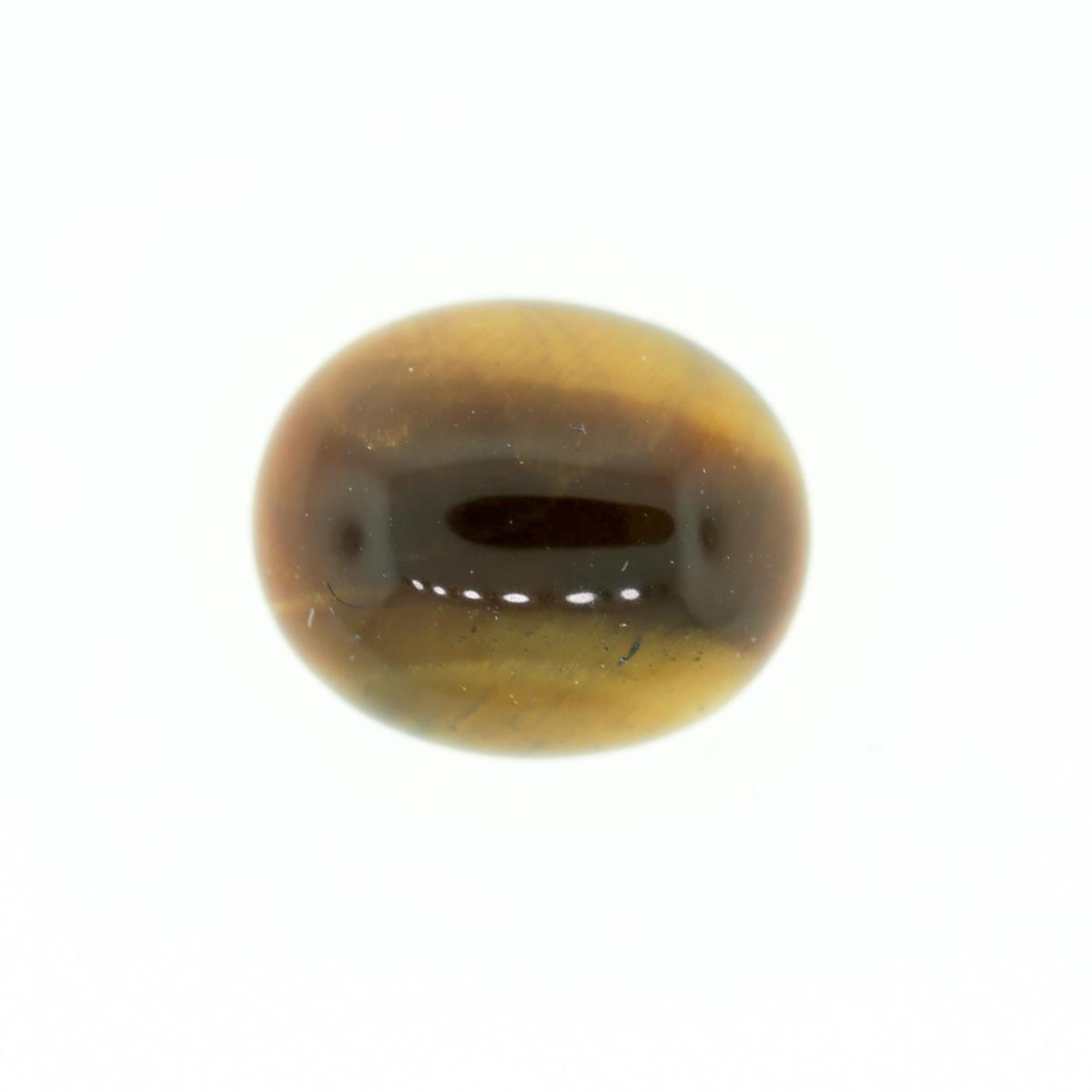 (image for) Tigereye 12x10mm Oval