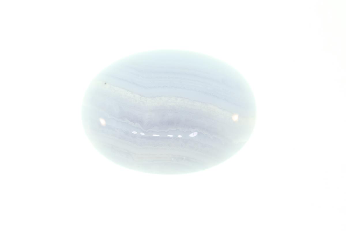 (image for) Agate 25x18mm Oval Blue Lace