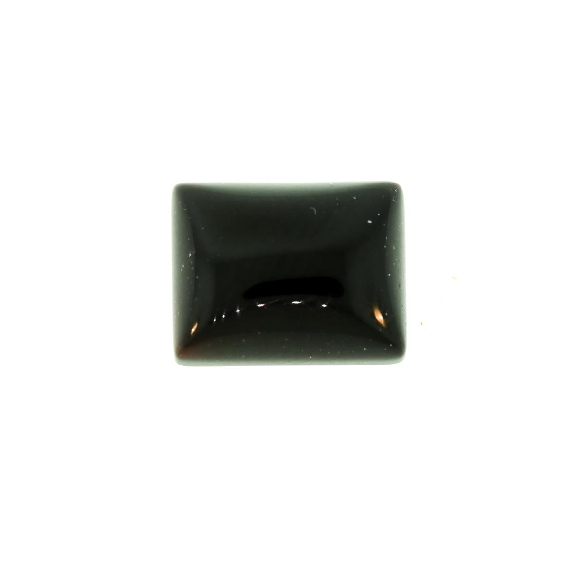 (image for)  Onyx 10x8mm Rectangle Black