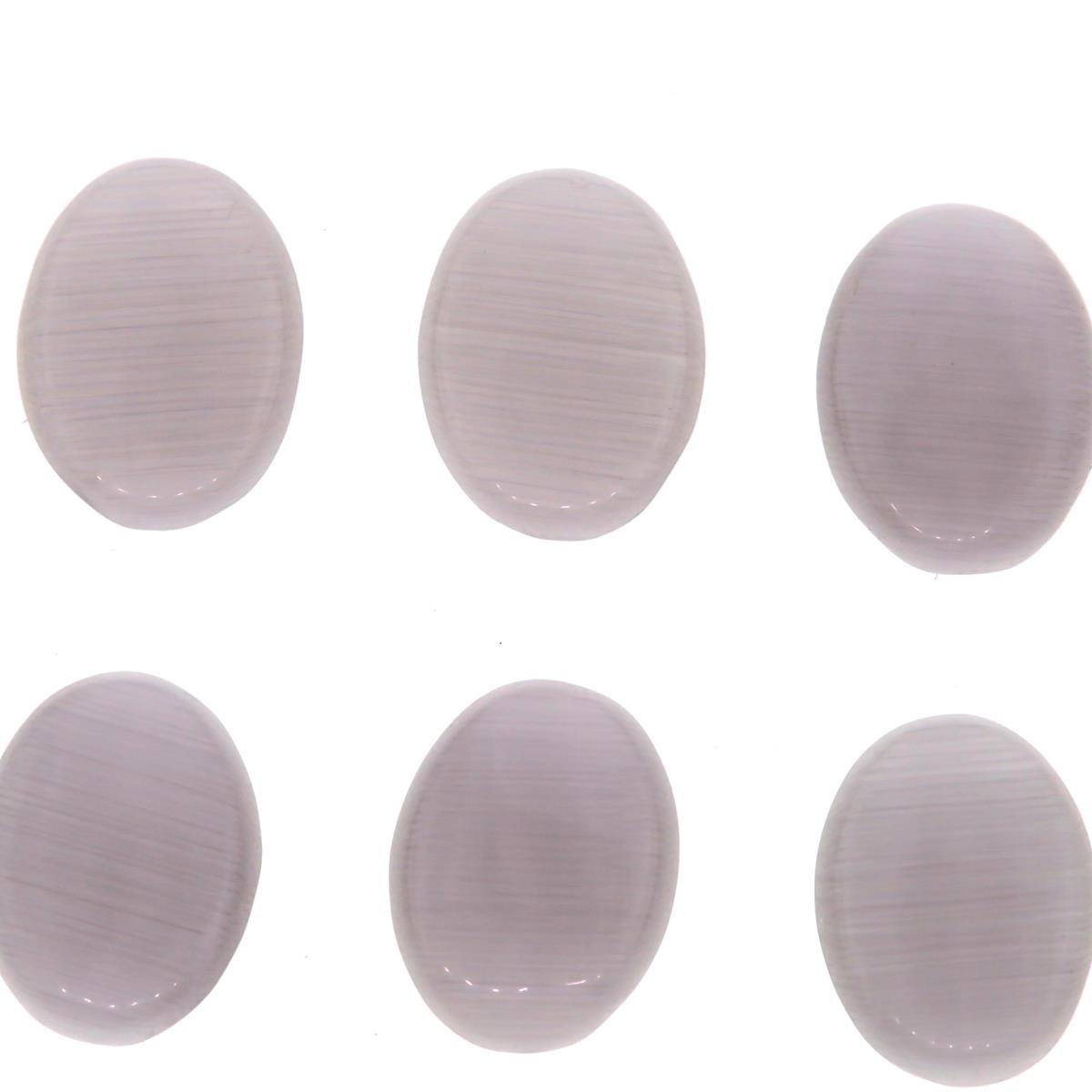 (image for) Synthetic Catseye Grey 9x7mm