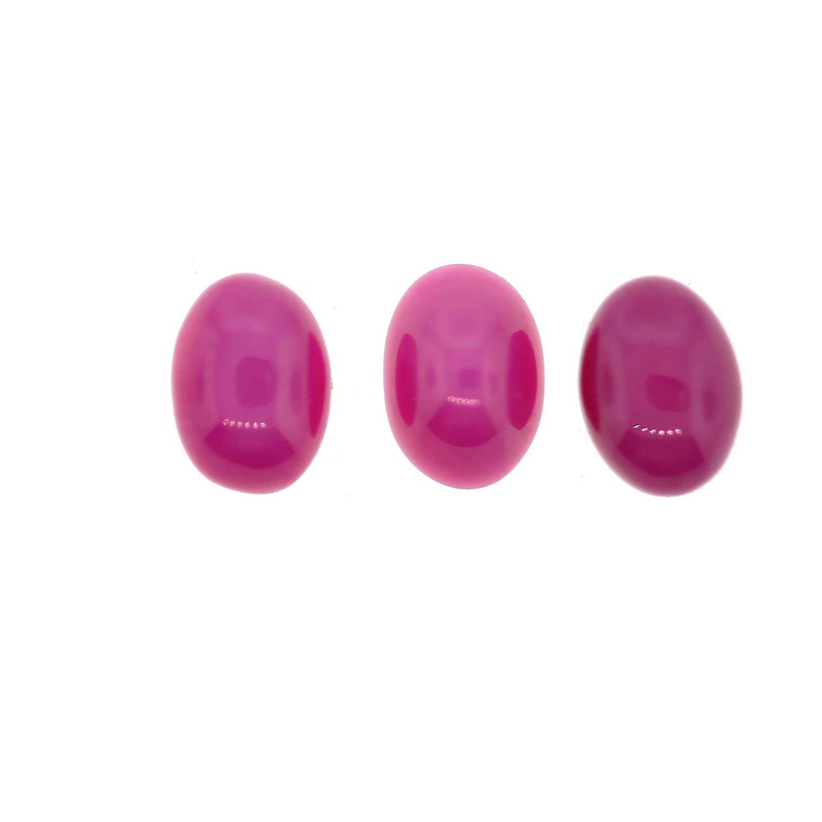 (image for) Synthetic Ruby 7x5mm Oval 
