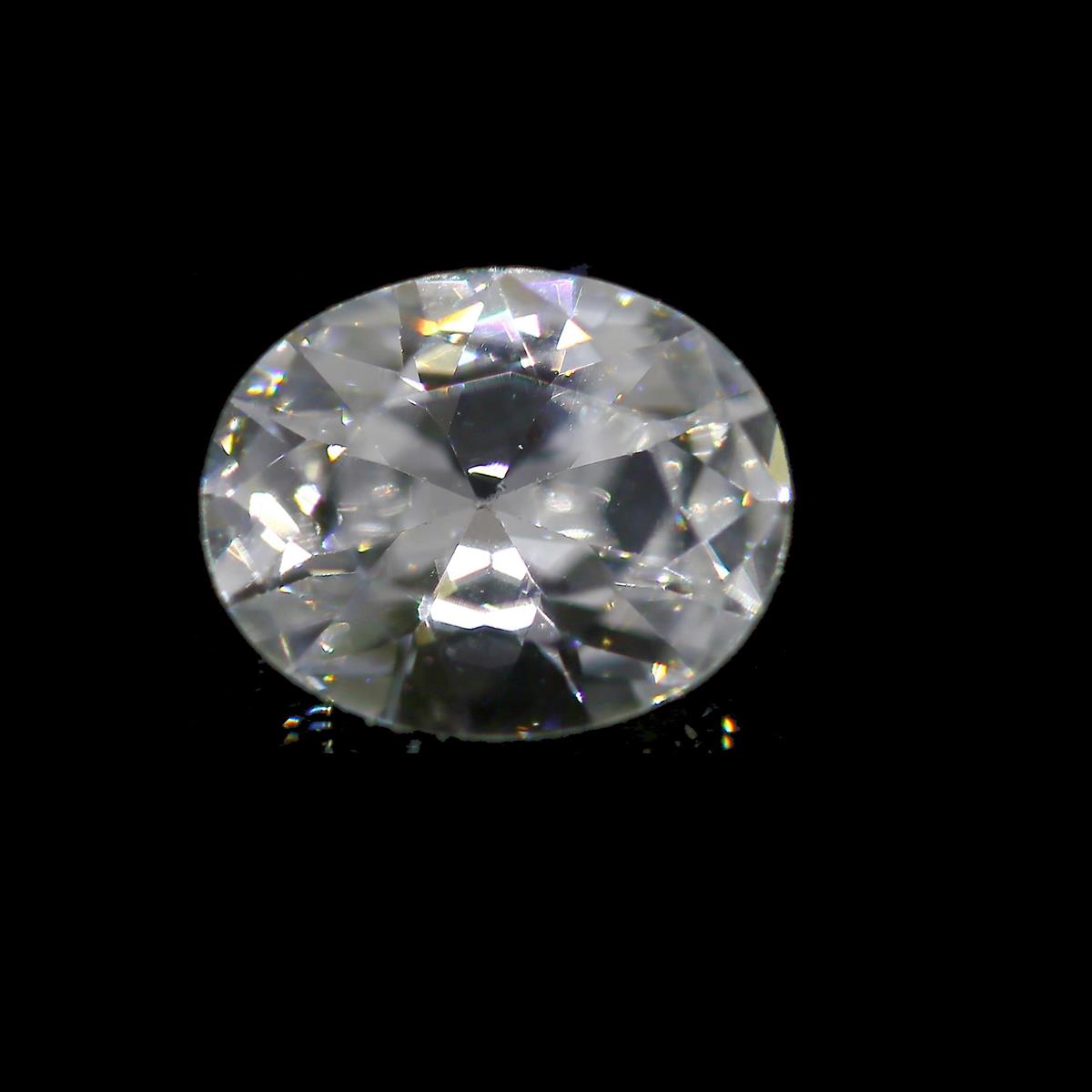 (image for) Cubic Zirconia 10x8mm Oval