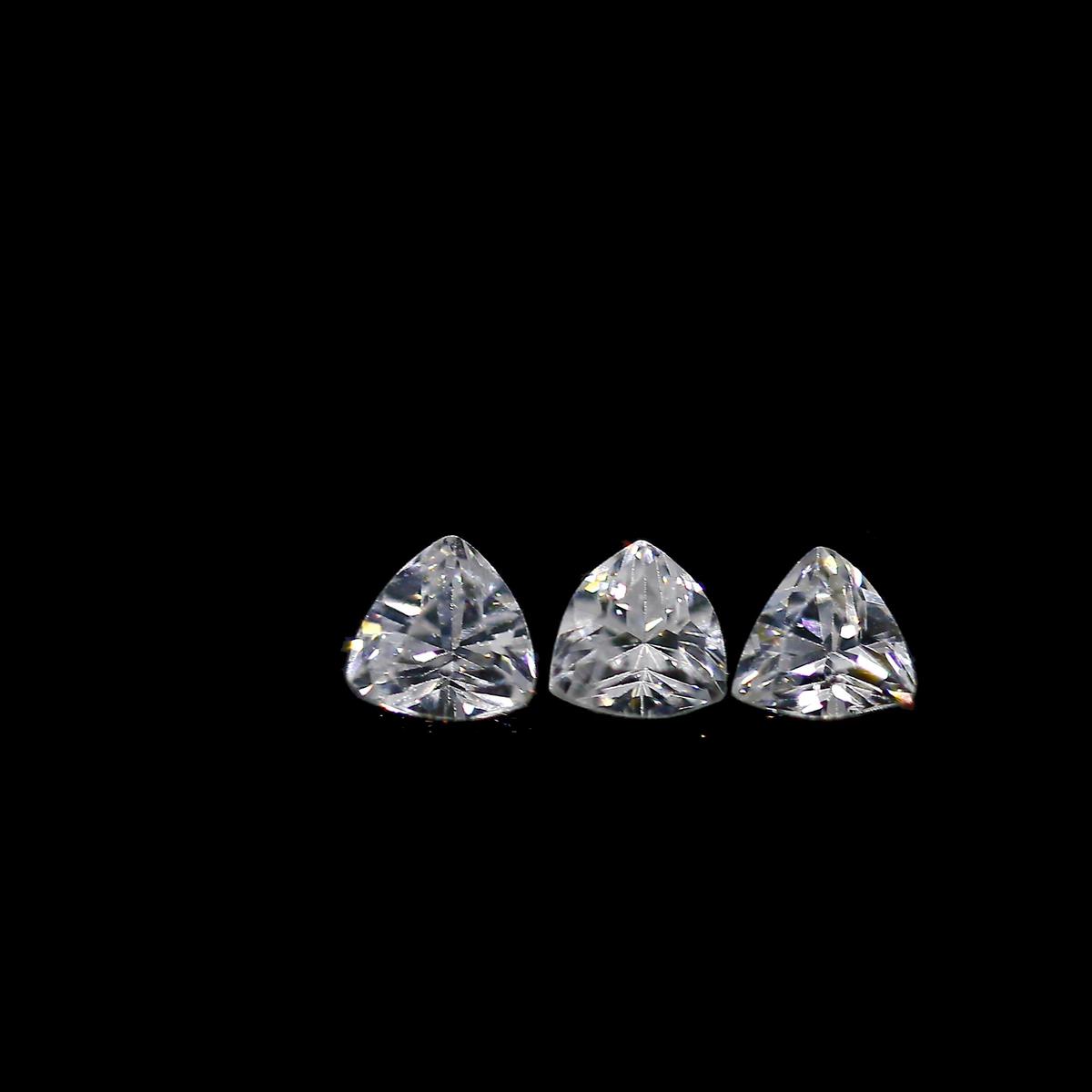 (image for) Cubic Zirconia 4mm Trillion