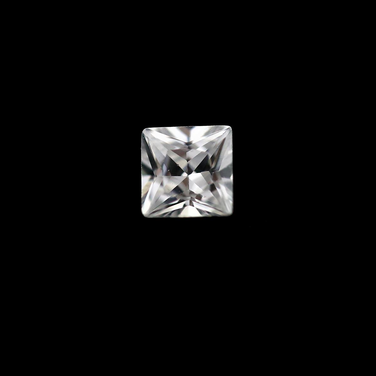 (image for) Cubic Zirconia 4.5mm Square