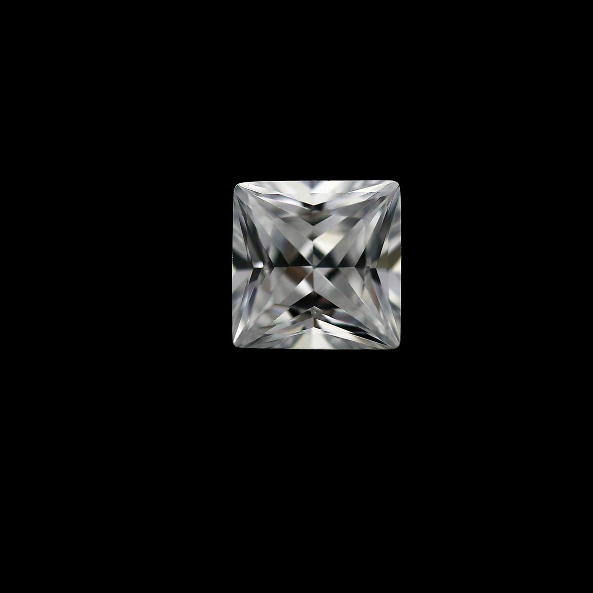 (image for) Cubic Zirconia 6.5mm Square 