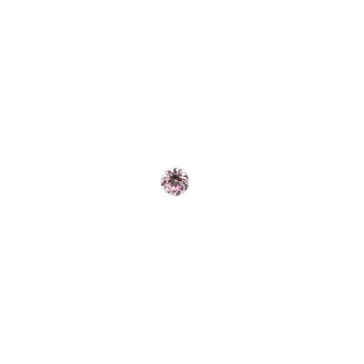 (image for) Cubic Zirconia Pink Ice 1.25mm