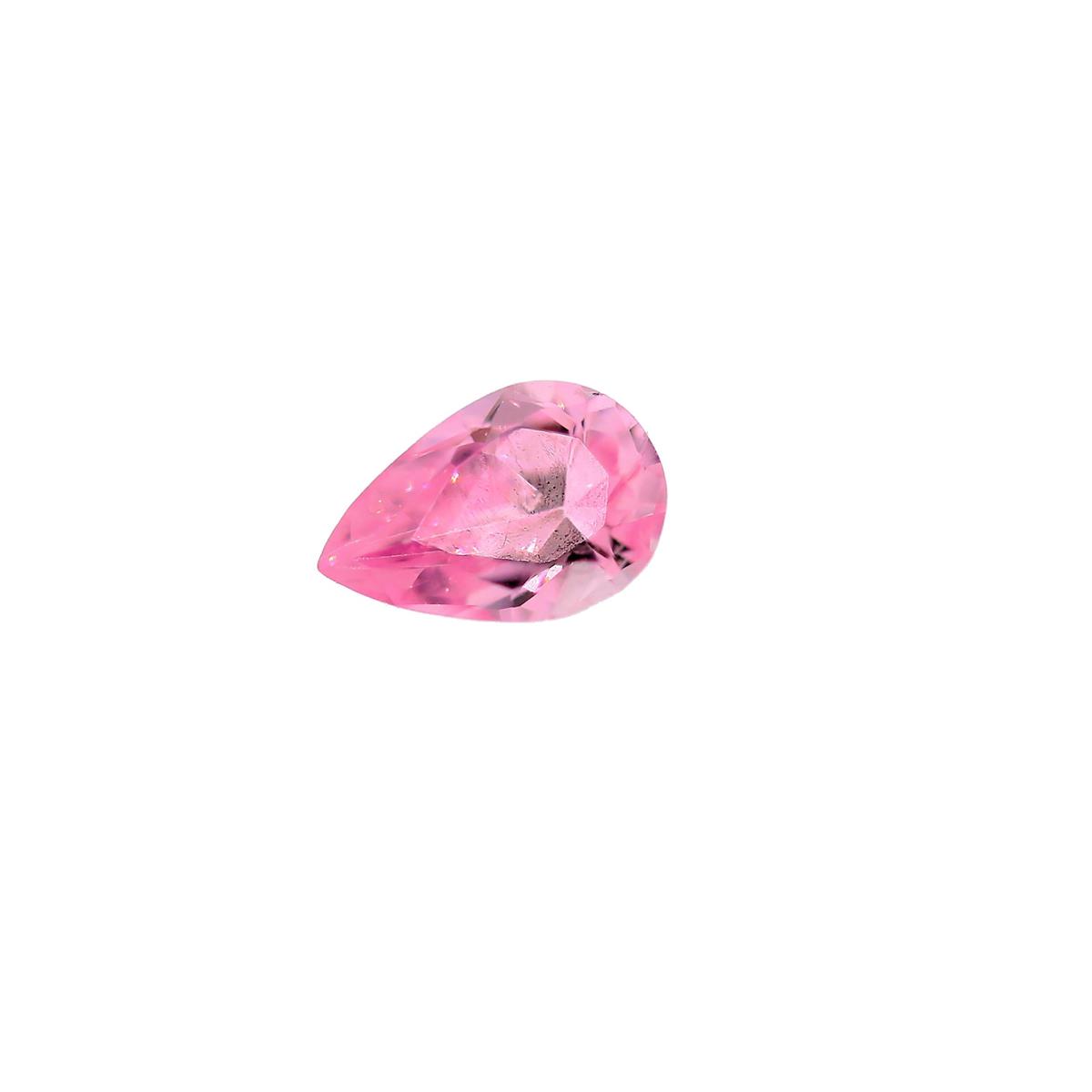(image for) Cubic Zirconia Pink 6x4mm Pear