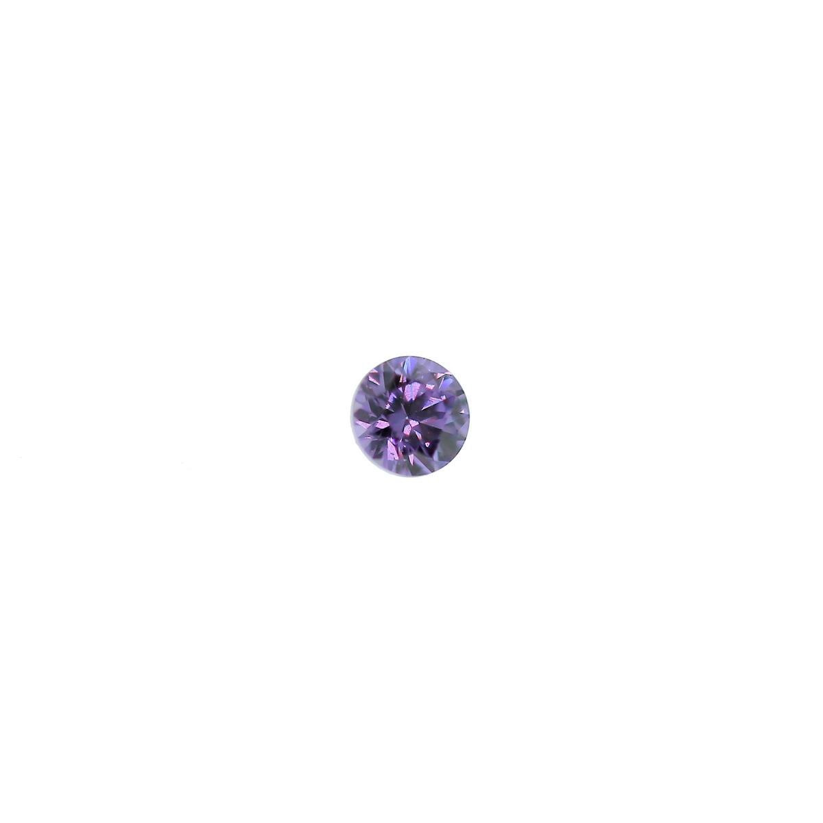 (image for) Cubic Zirconia Amethyst 5.5mm