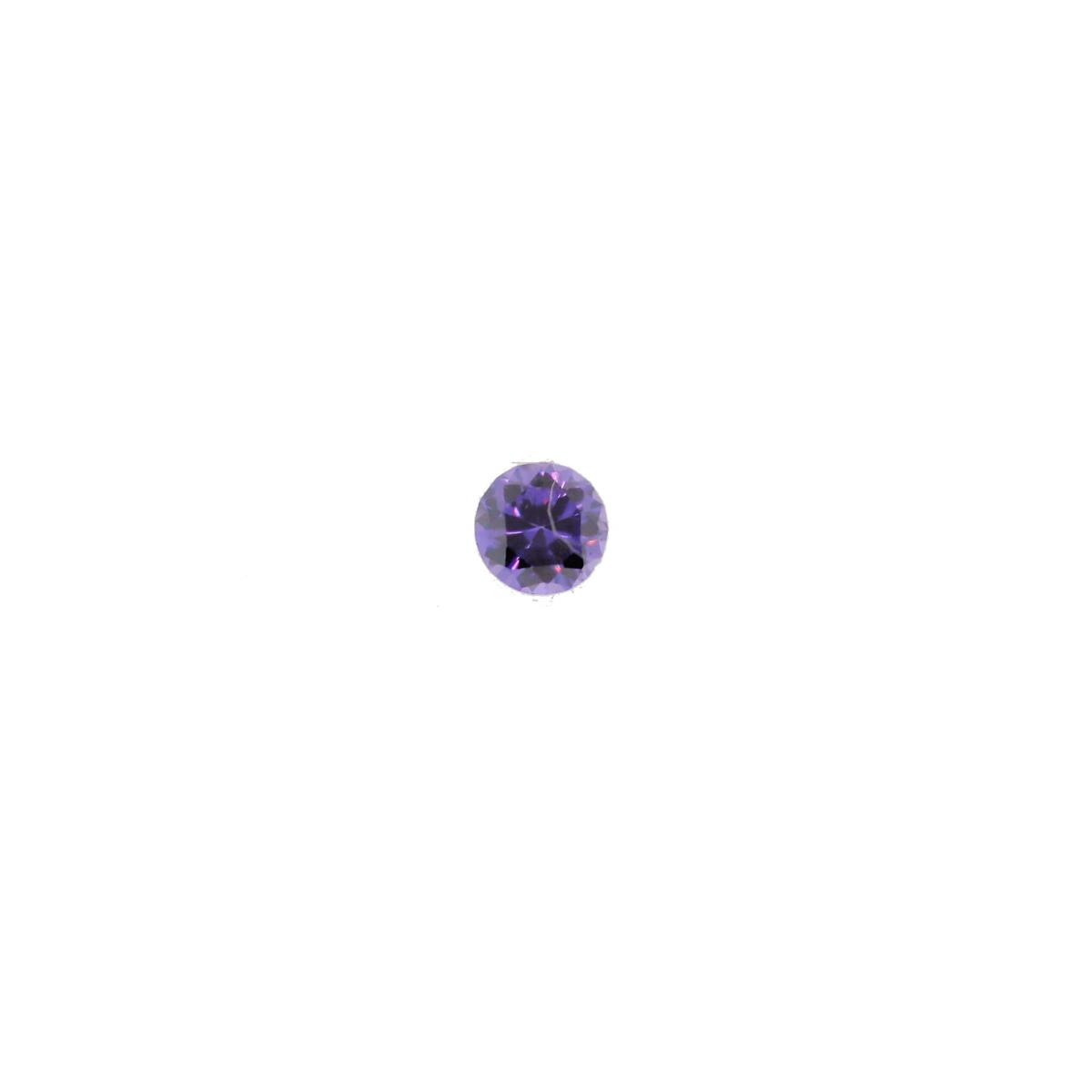(image for) Cubic Zirconia Amethyst 2.75mm