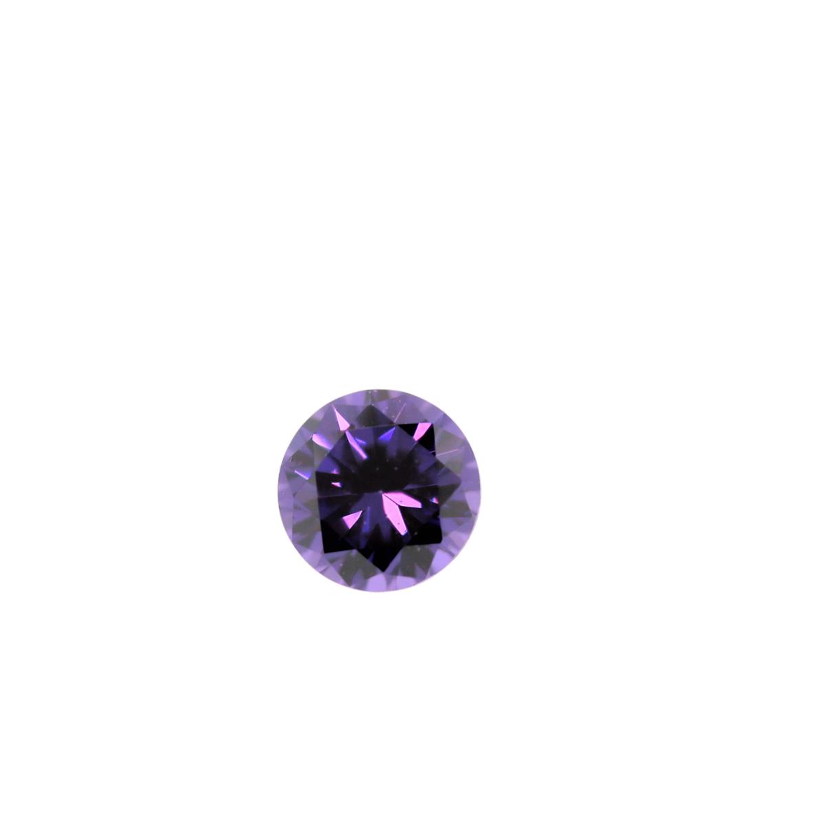 (image for) Cubic Zirconia Amethyst 5mm