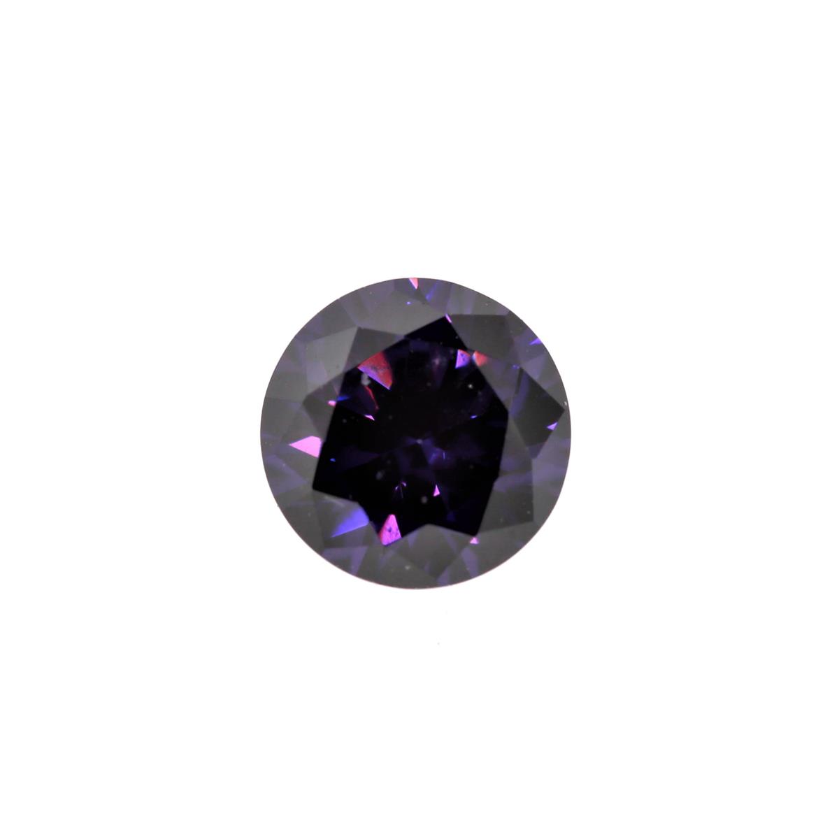 (image for) Cubic Zirconia Amethyst 6mm 
