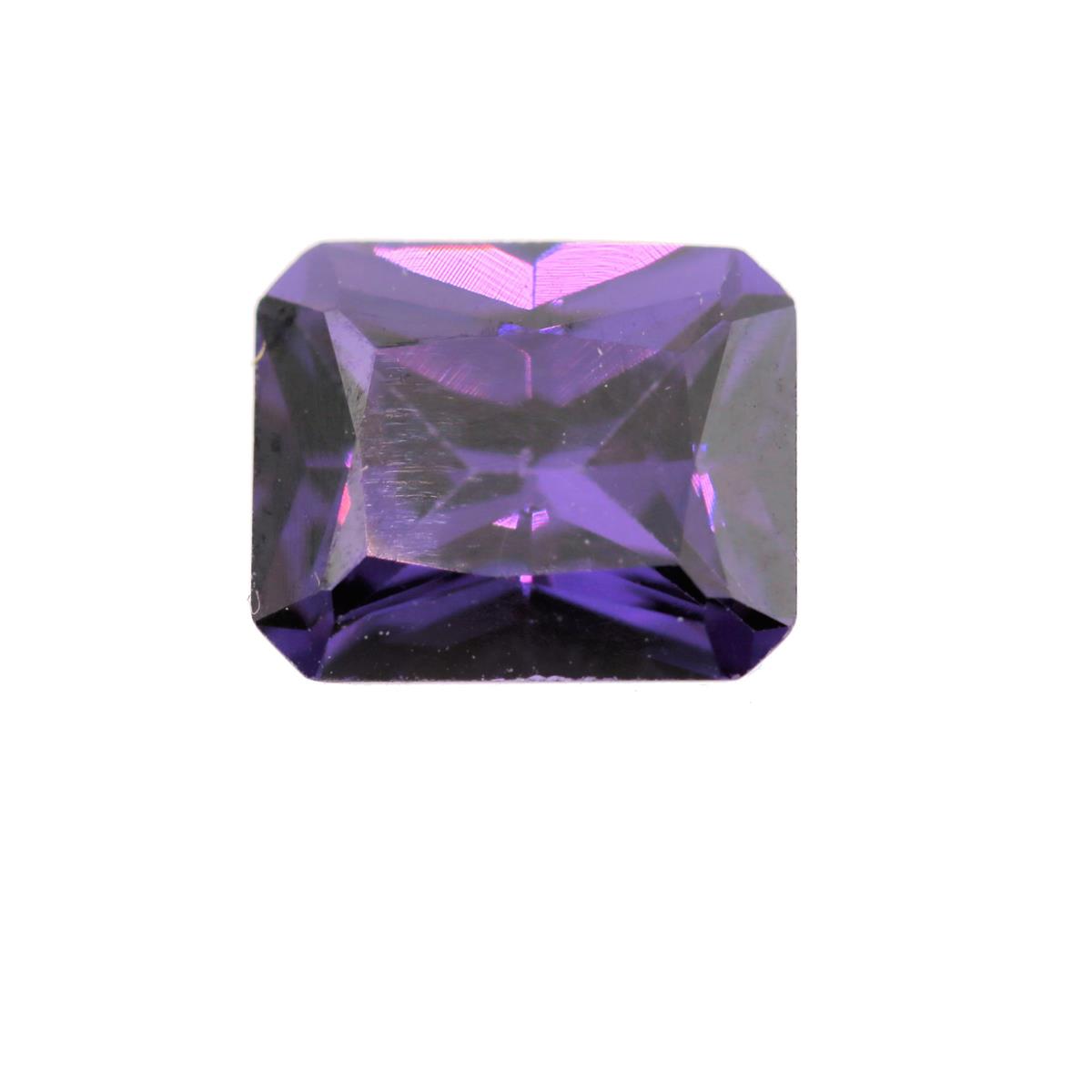 (image for) Cubic Zirconia Amethyst 11x9mm