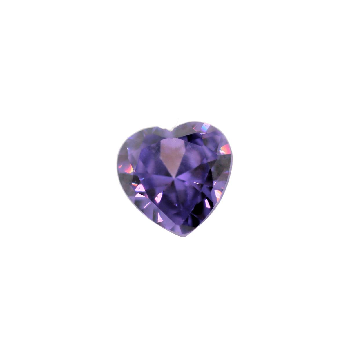 (image for) Cubic Zirconia Amethyst 7mm