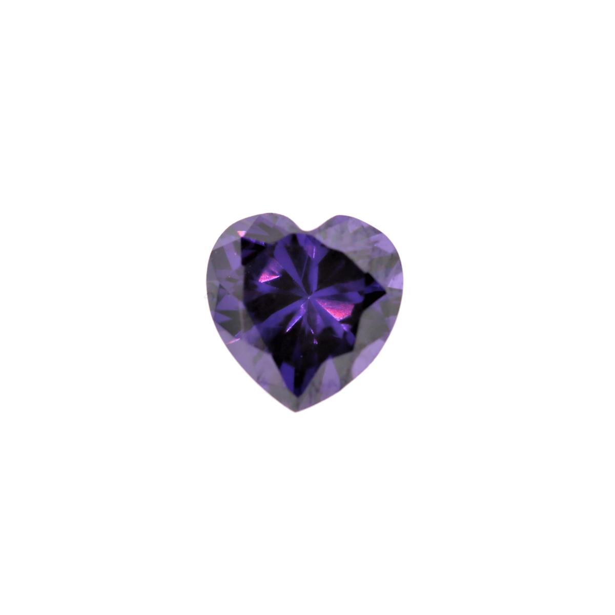 (image for) Cubic Zirconia Amethyst 8mm