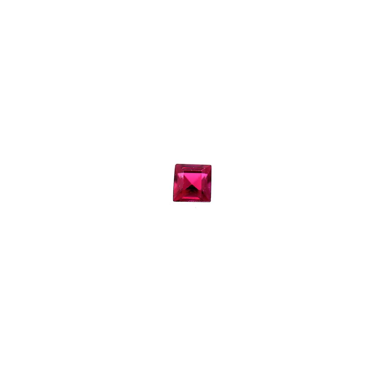 (image for) Synthetic Ruby 2mm Square