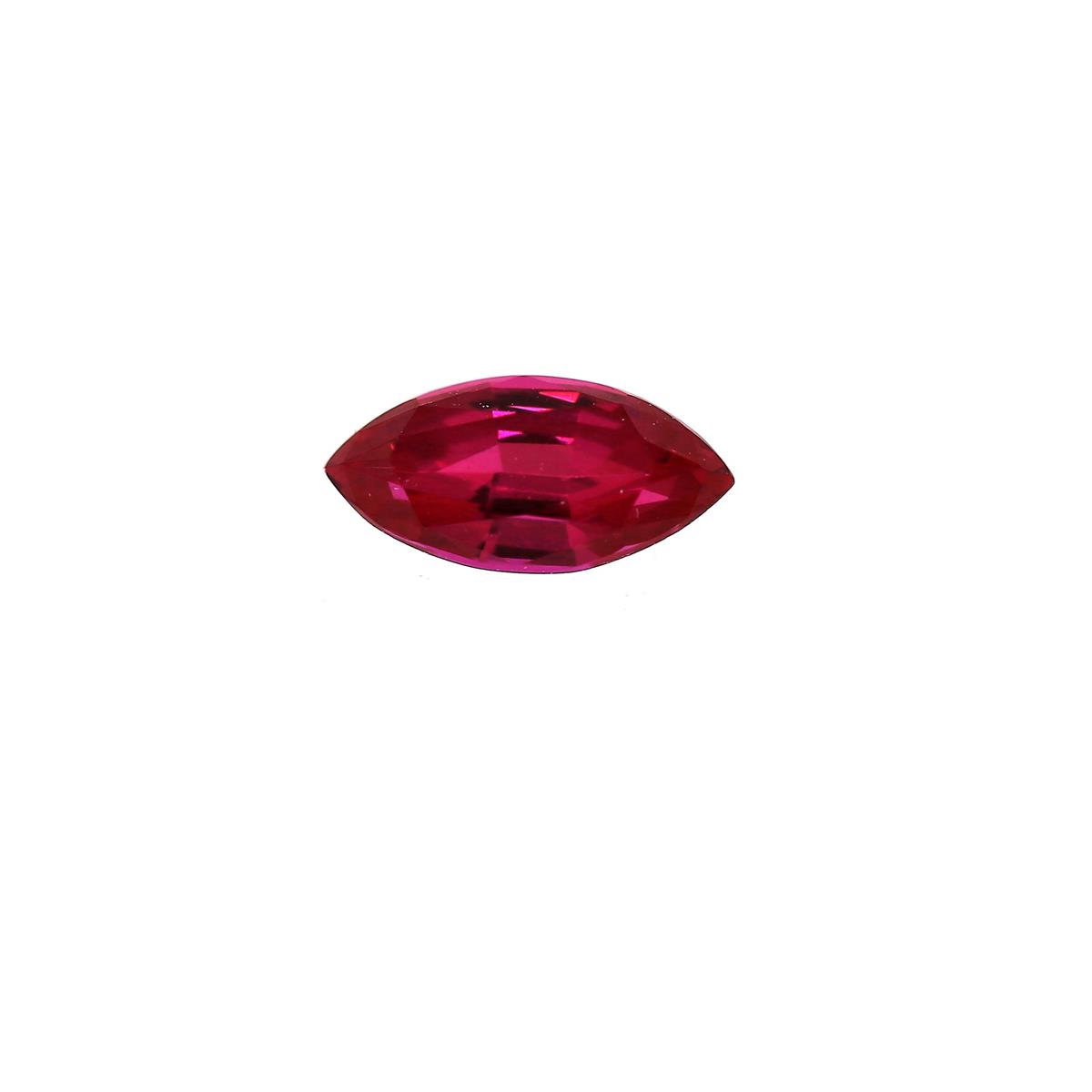 (image for) Synthetic Ruby 8x4mm Marquise