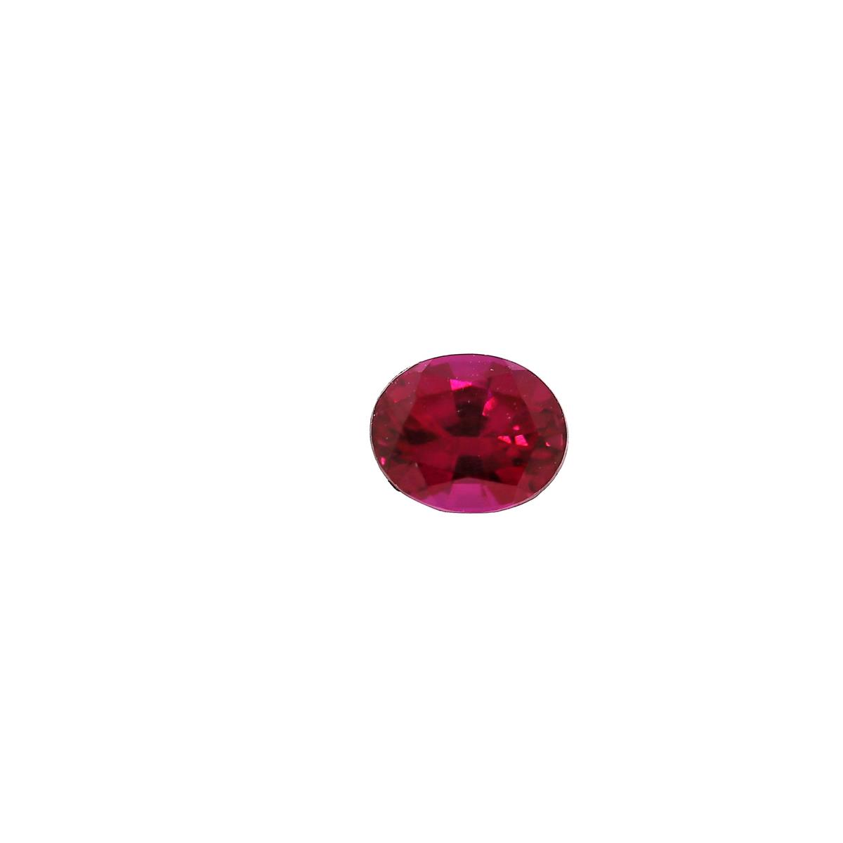 (image for) Synthetic Ruby 5x4mm Oval