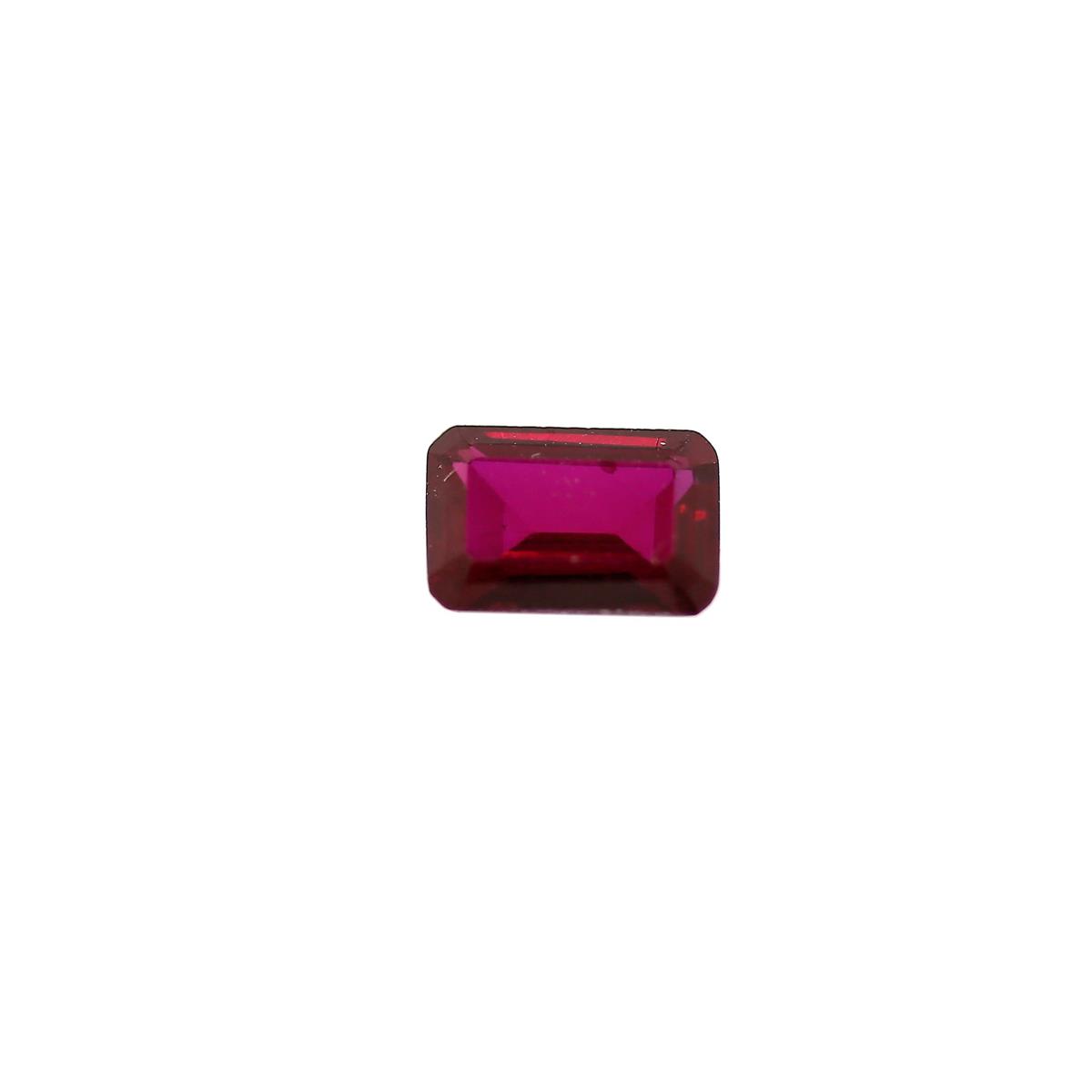 (image for) Synthetic Garnet 6x4mm Octagon