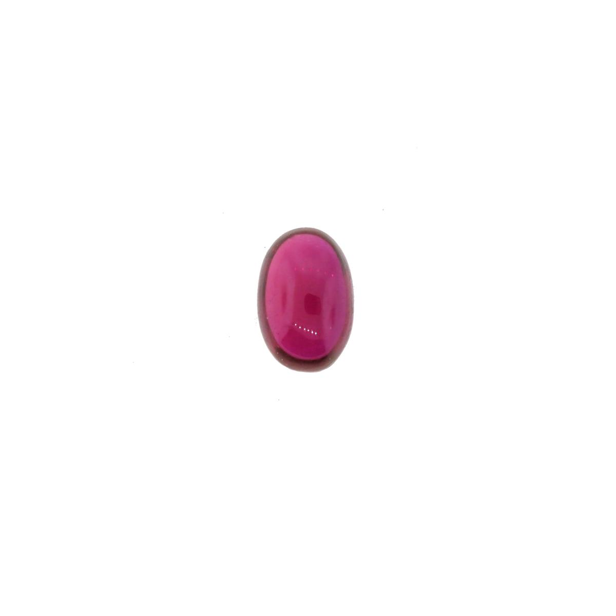 (image for) Synthetic Garnet Cab 6x4mm