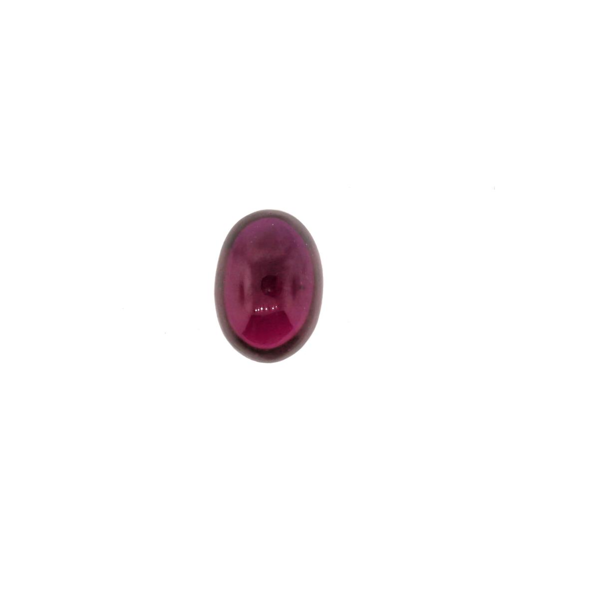 (image for) Synthetic Garnet Cab 7x5mm