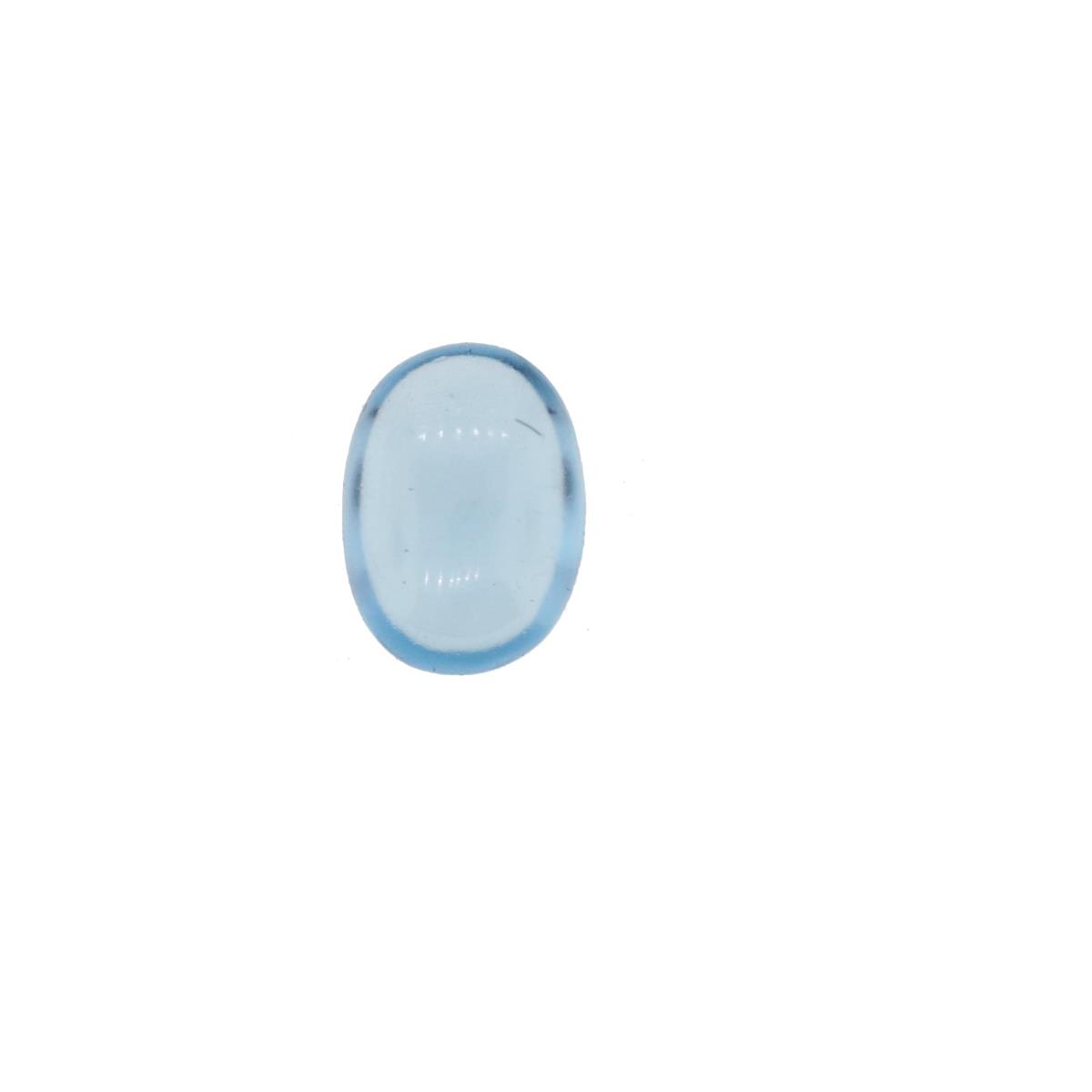 (image for) Synthetic Aquamarine 7x5mm