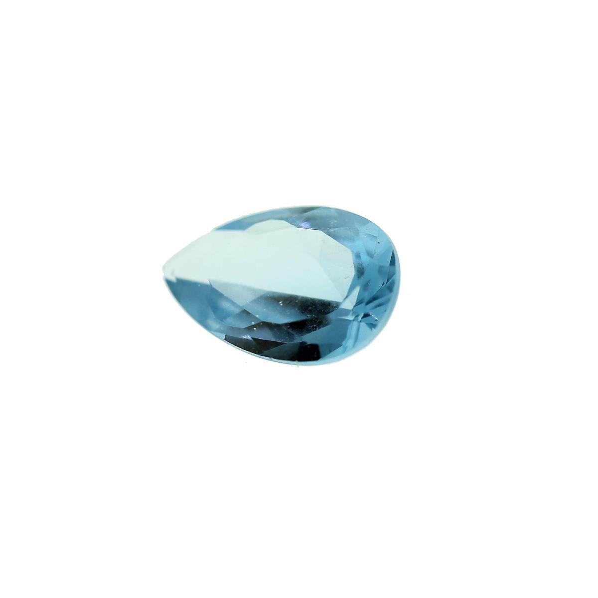(image for) Synthetic Aquamarine 9x6mm