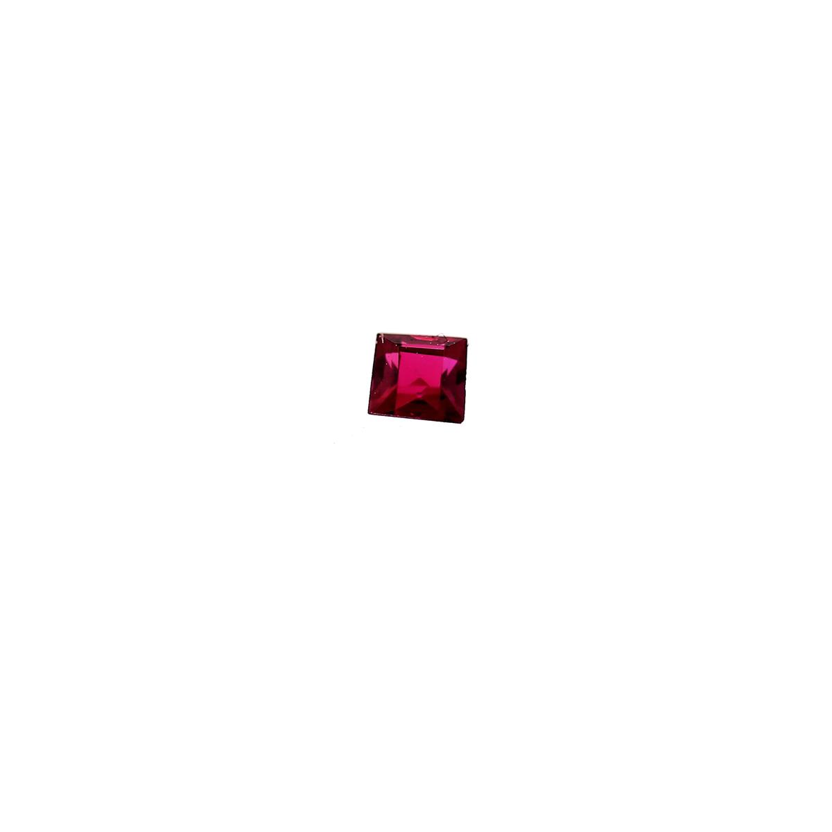 (image for) Synthetic Ruby 2.5mm Square