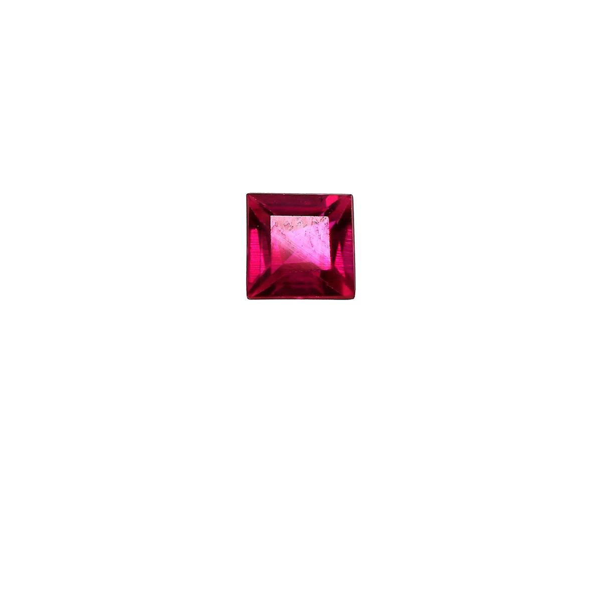 (image for) Synthetic Ruby 4mm Square