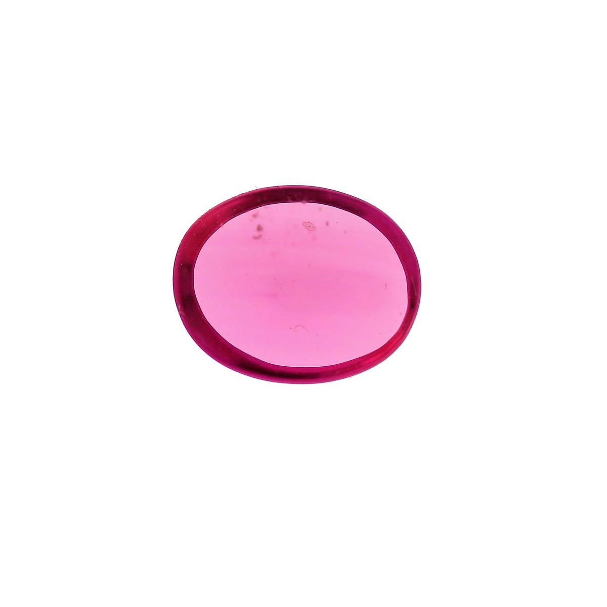 (image for) Synthetic Ruby 10x8mm Oval