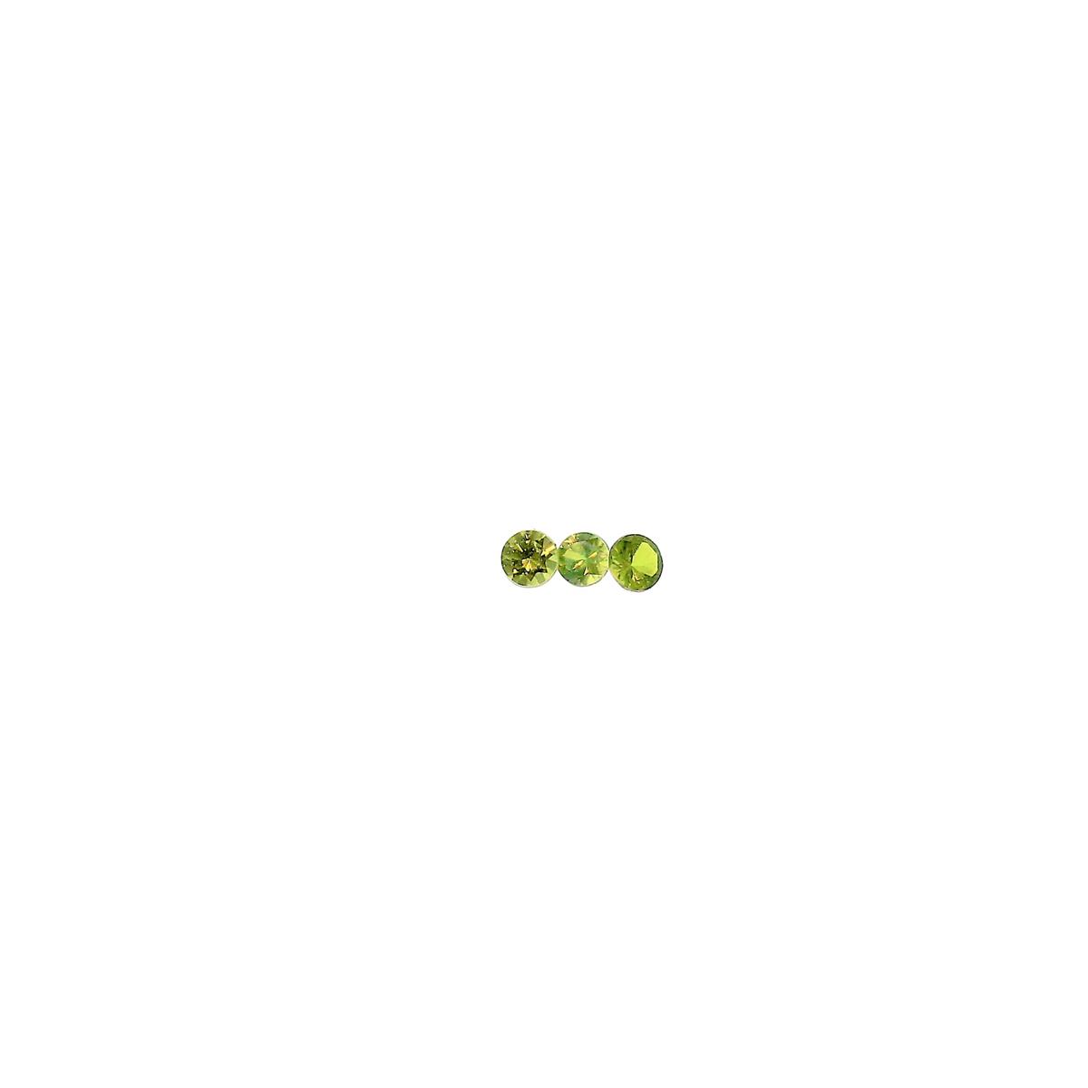 (image for) Synthetic Peridot 1mm Round