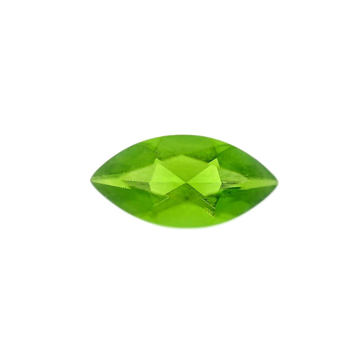 (image for) Synthetic Peridot Soude 12x6mm