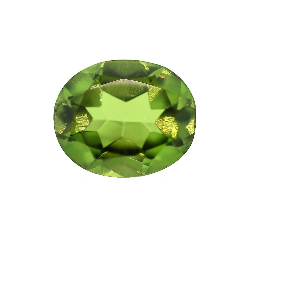 (image for) Synthetic Peridot Soude 11x9mm