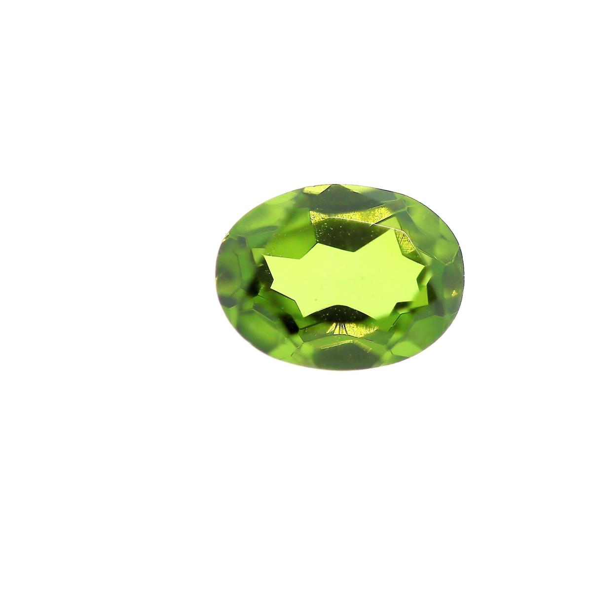 (image for) Synthetic Peridot Soude' 8x6mm