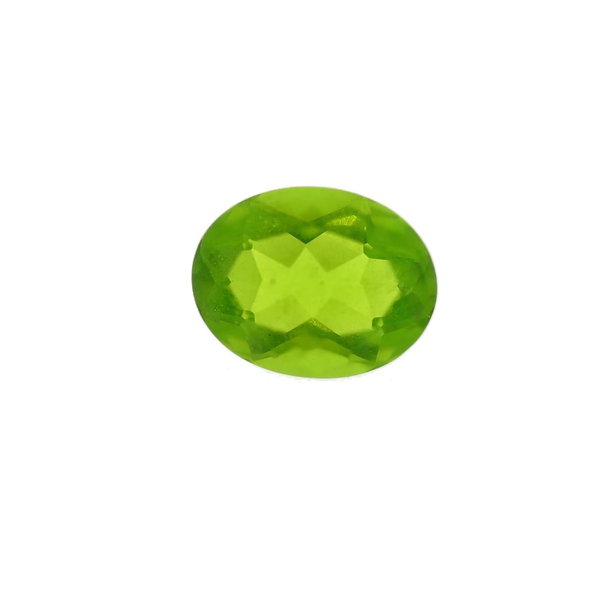 (image for) Synthetic Peridot 9x7mm Oval