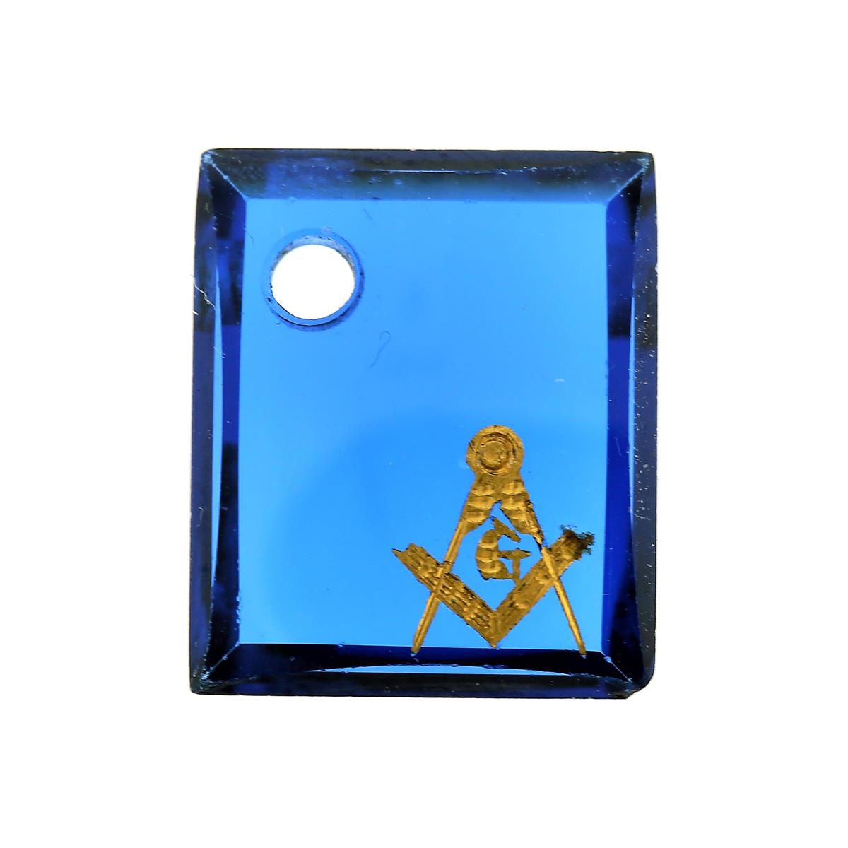 (image for) Synthetic Blue Spinel 14x12mm