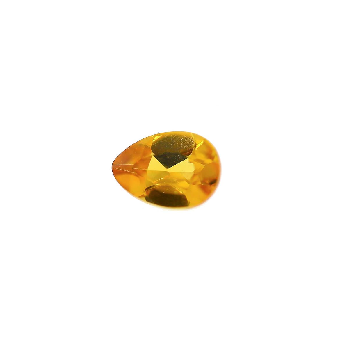 (image for) Synthetic Golden 7x5mm Pear