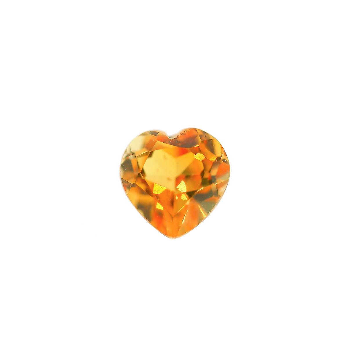 (image for) Synthetic Golden 8mm Heart