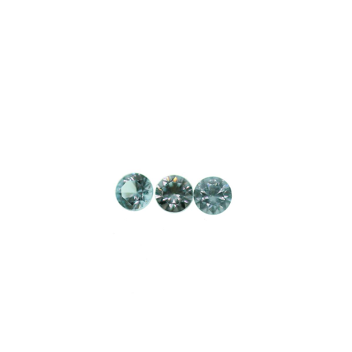 (image for) Synthetic Blue Zircon 2mm