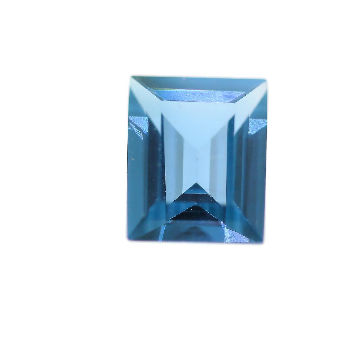 (image for) Synthetic Blue Zircon 10x8mm