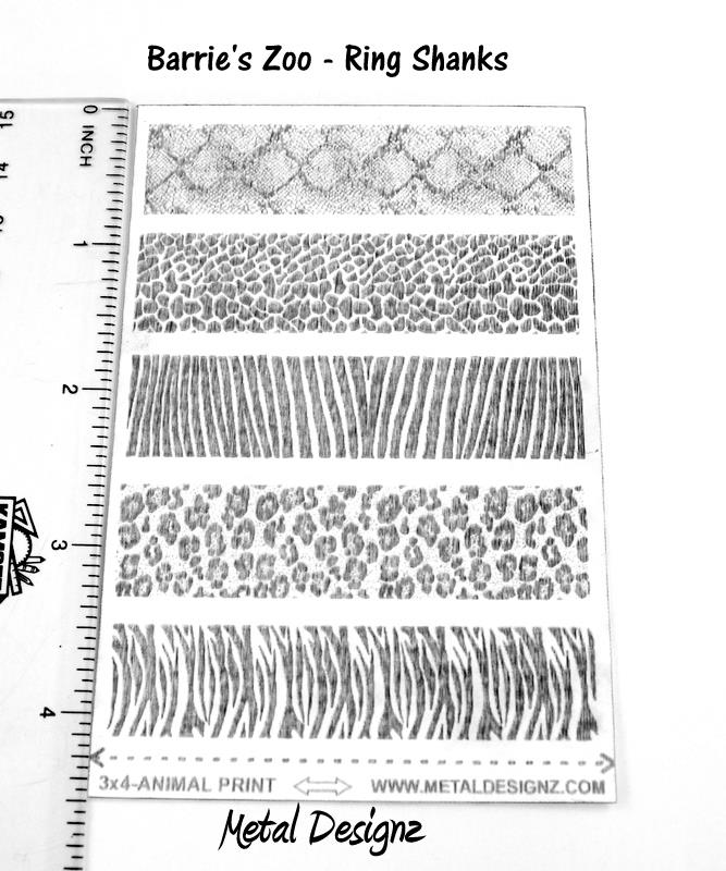 (image for) Texture Paper 3x4 Animal Print