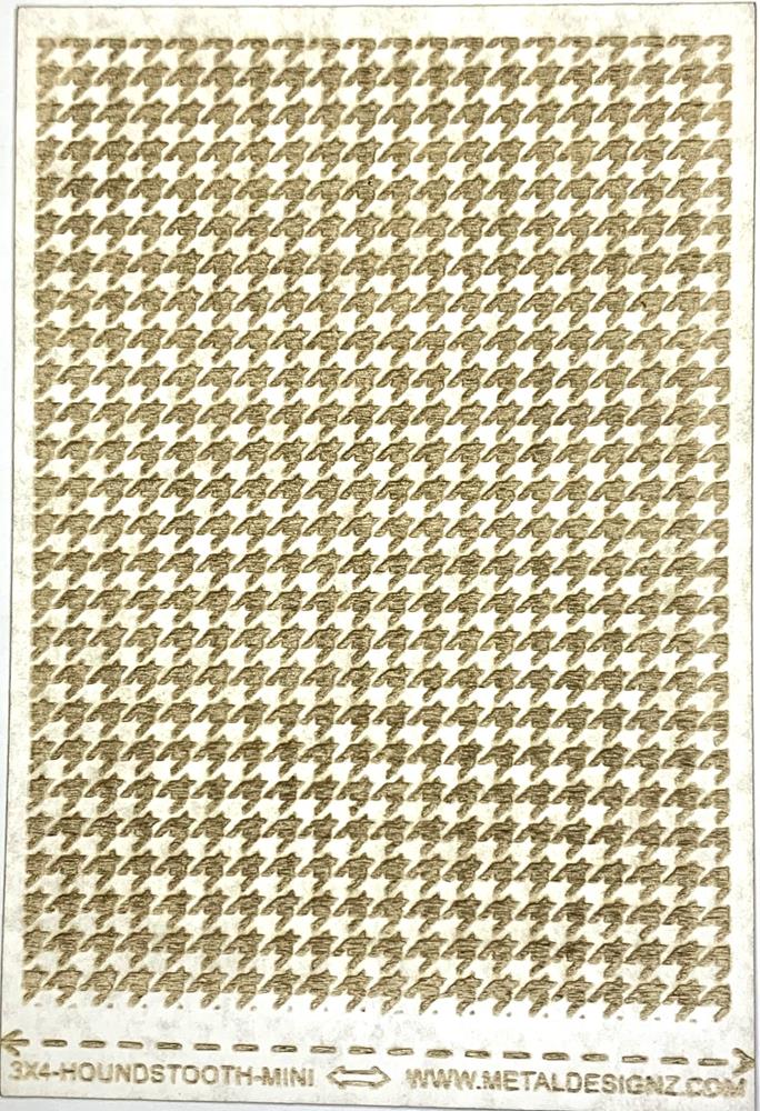 (image for) Texture Paper 3x4 Houndstooth