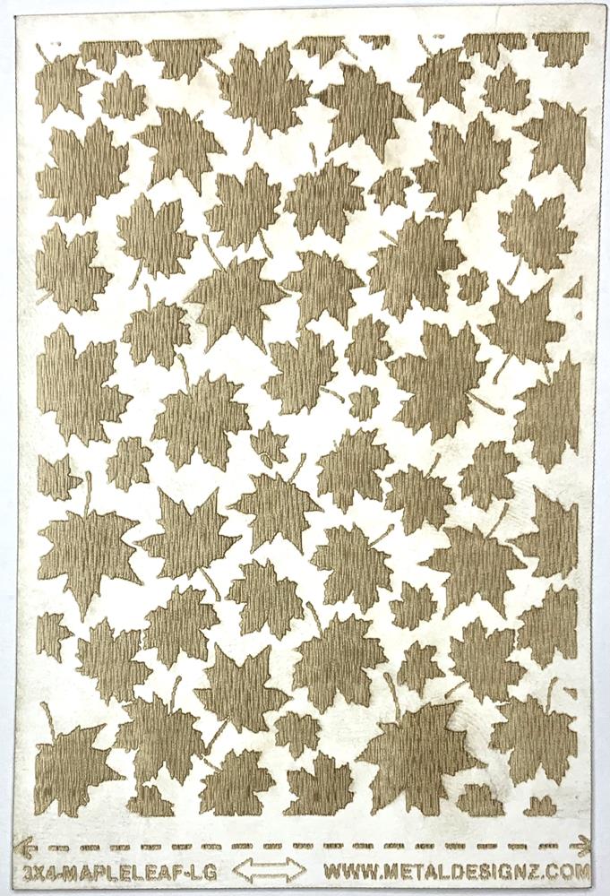 (image for) Texture Paper 3x4 Maple Leaf