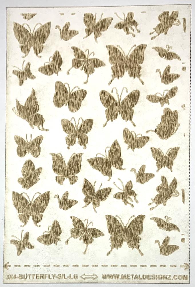 (image for) Texture Paper 3x4 Butterfly
